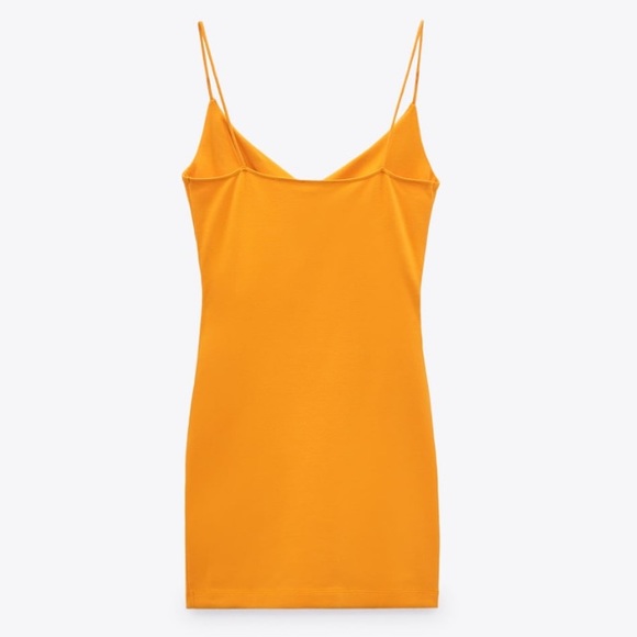 NEW! Zara Strappy Surplice Dress - Picture 5 of 9